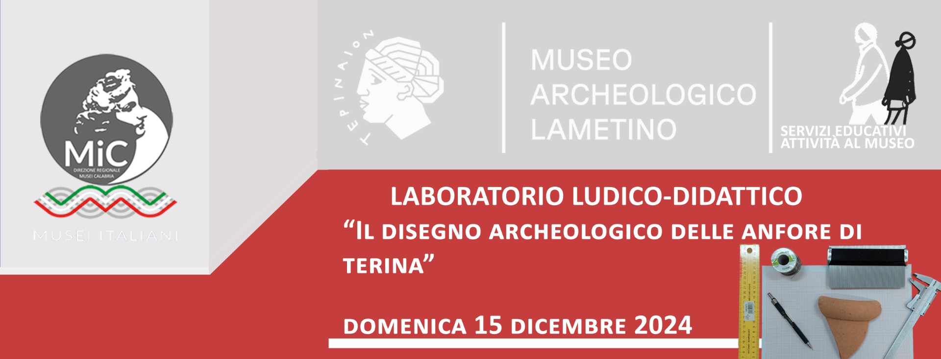 Museo archeologico lametino  “Il disegno archeologico delle anfore di Terina”